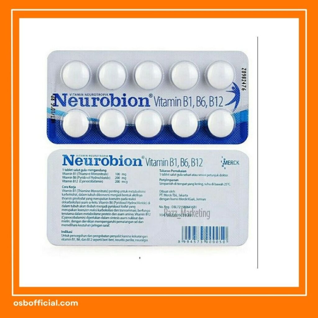 Obat Vitamin Saraf Otak