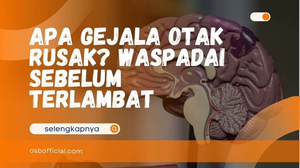 Gejala Otak Rusak