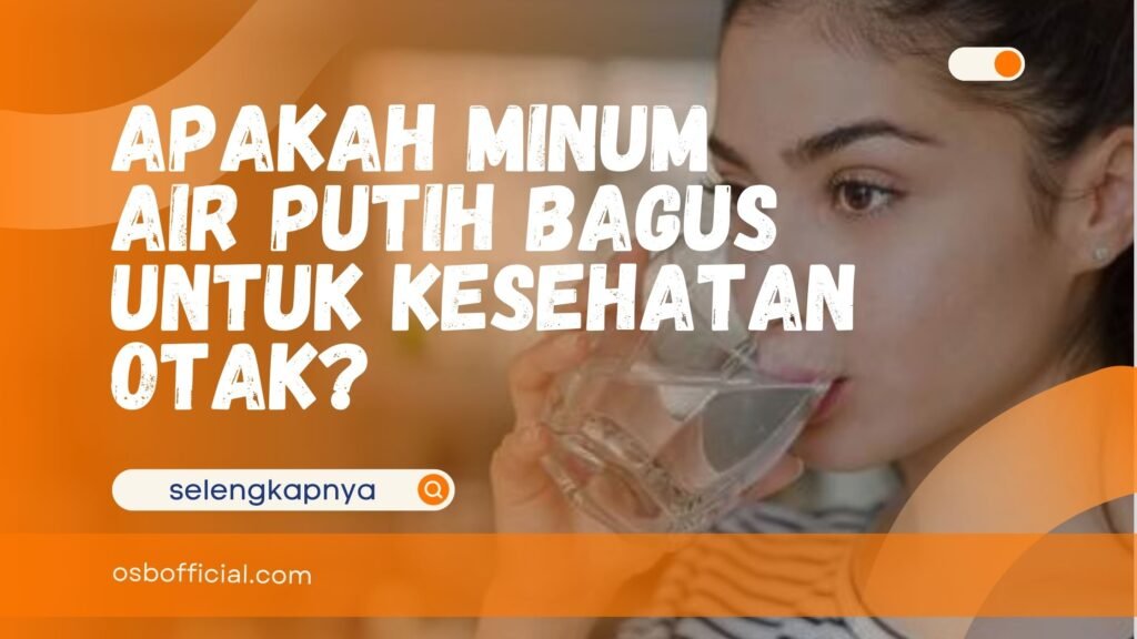 Air Putih Bagus untuk Kesehatan Otak