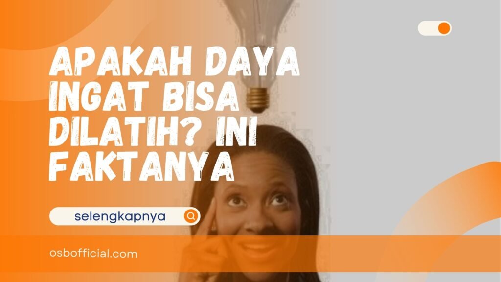Apakah Daya Ingat Bisa Dilatih