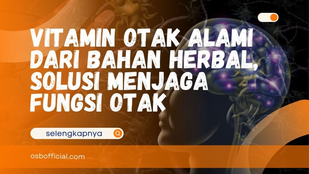 Vitamin Otak Alami dari Bahan Herbal