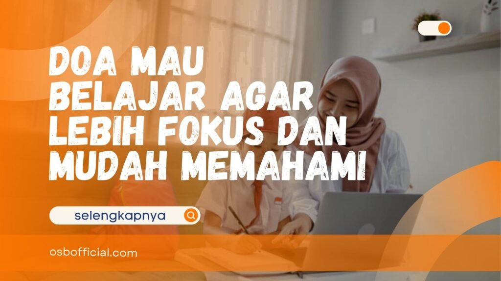 Doa Mau Belajar