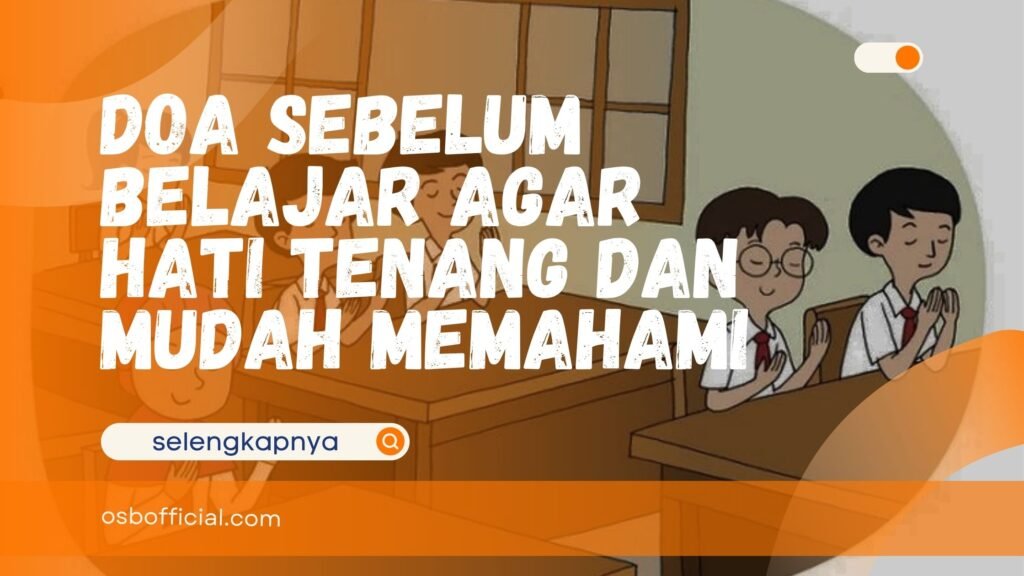 Doa Sebelum Belajar