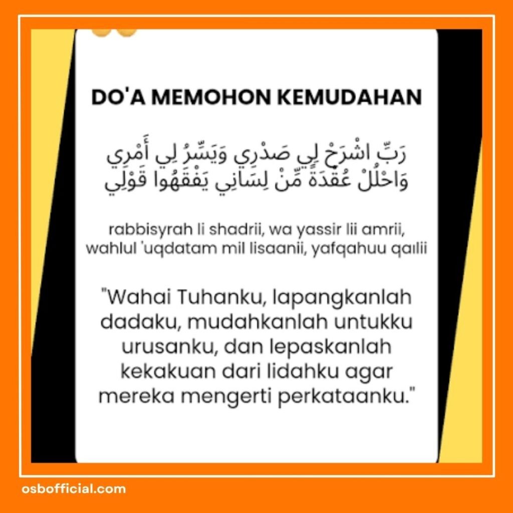 Doa Sebelum Ujian