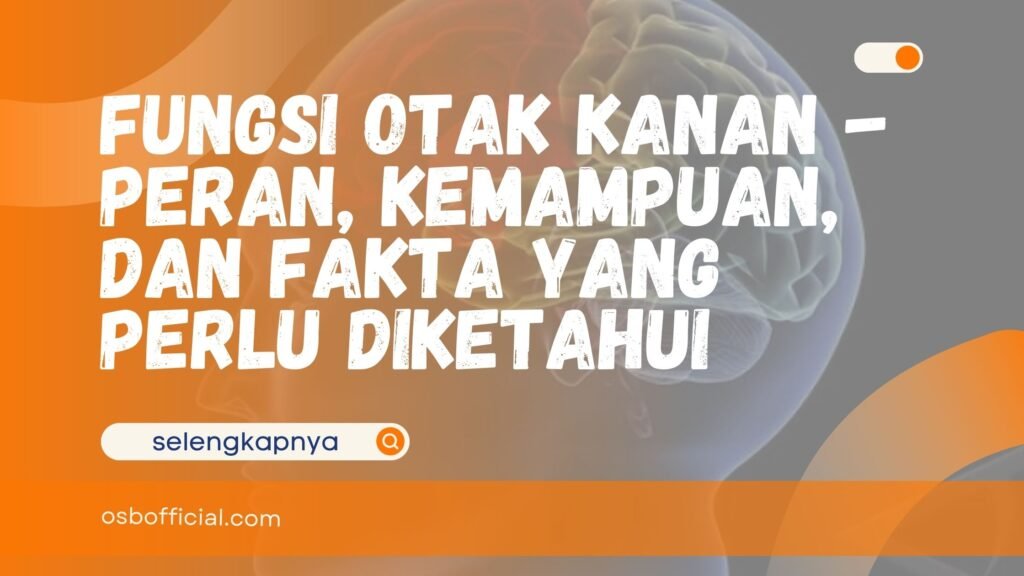 fungsi otak kanan