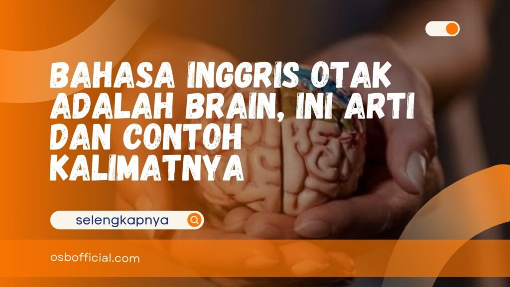 bahasa inggris otak